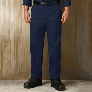 3 Pair Red Kap Flat-Front Work Pants Size 40